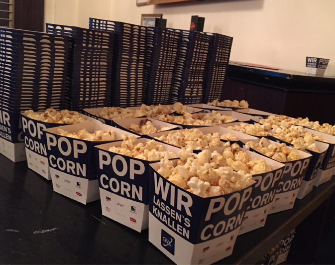 Acheter emballage popcorn personnalisé