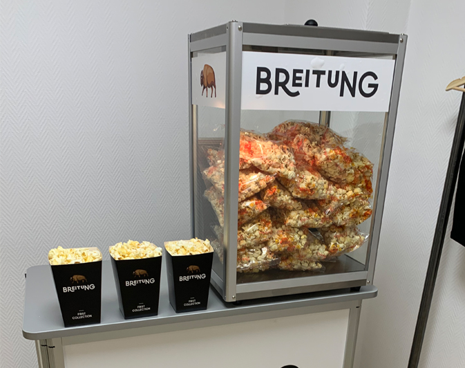 Gobelet pop corn personnalisé original