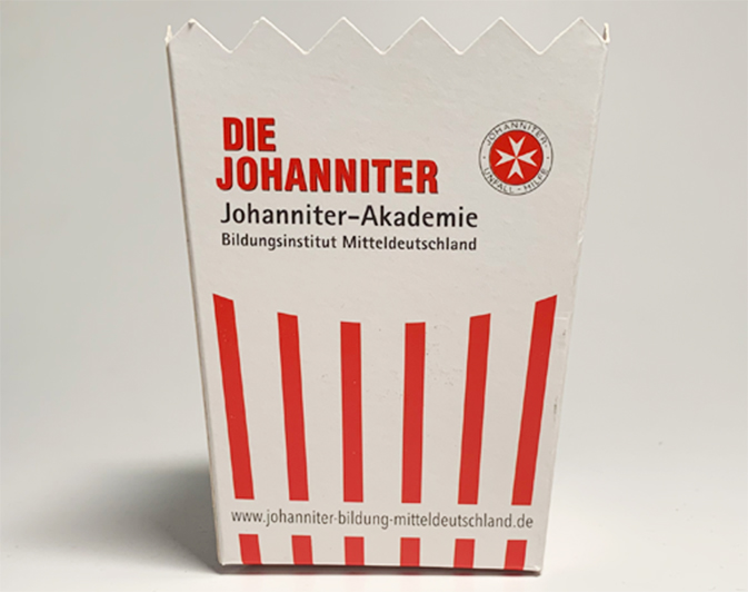 Sachet de popcorn avec impression
