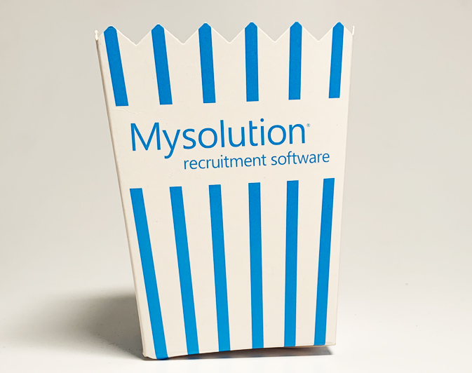 Sachets de popcorn avec logo